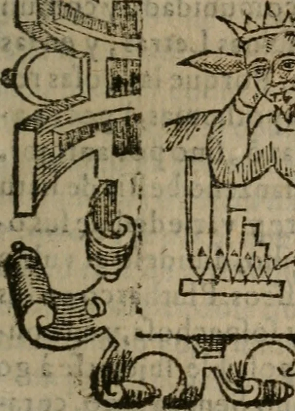 An illustration from Empresas espirituales y morales ..., 1613, leaf 408