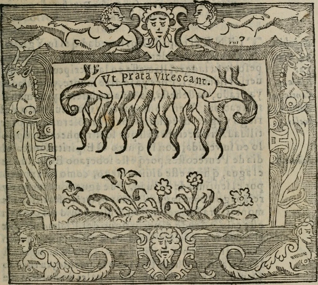 An illustration from Empresas espirituales y morales ..., 1613, leaf 52