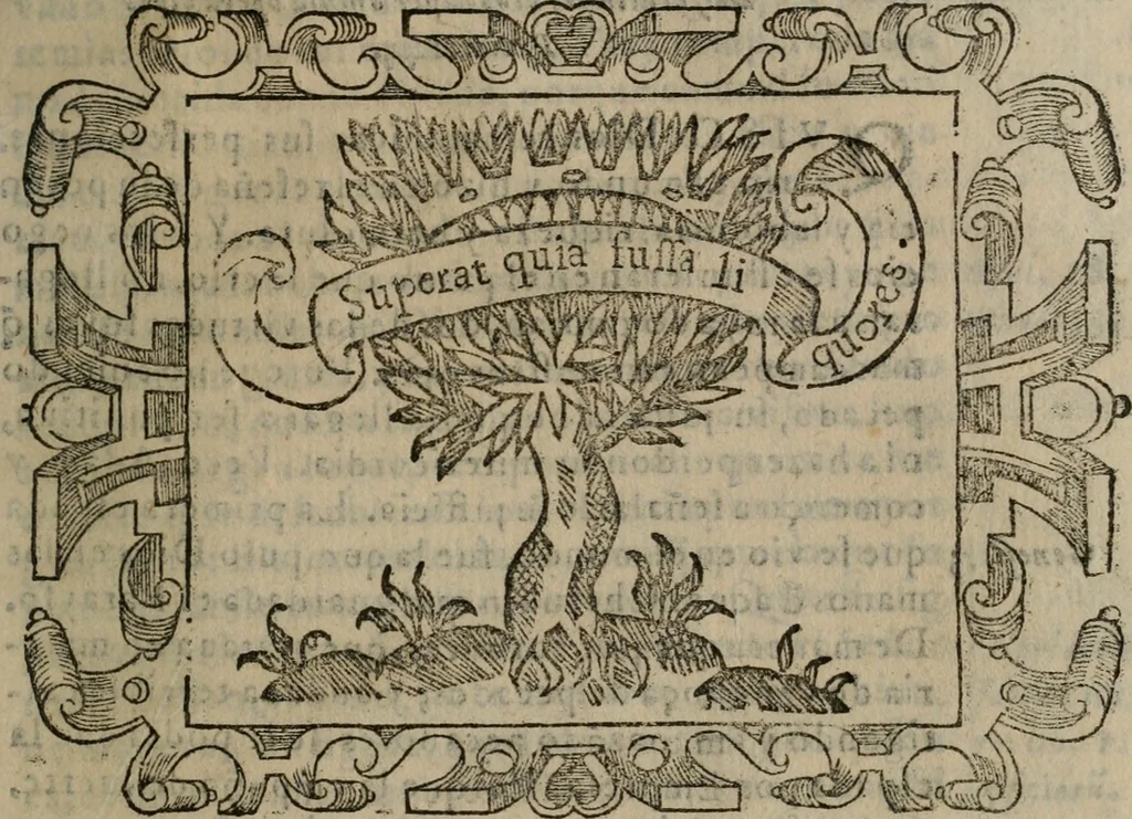 An illustration from Empresas espirituales y morales ..., 1613, leaf 60