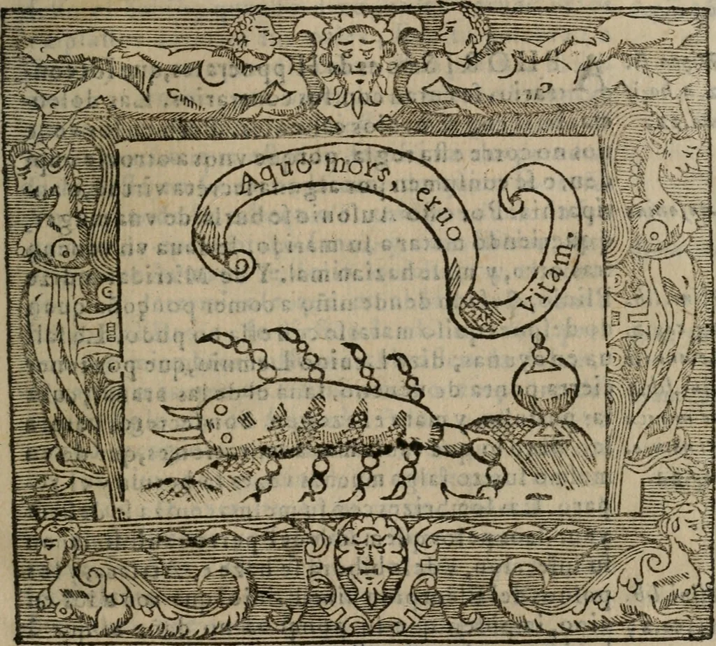 An illustration from Empresas espirituales y morales ..., 1613, leaf 72