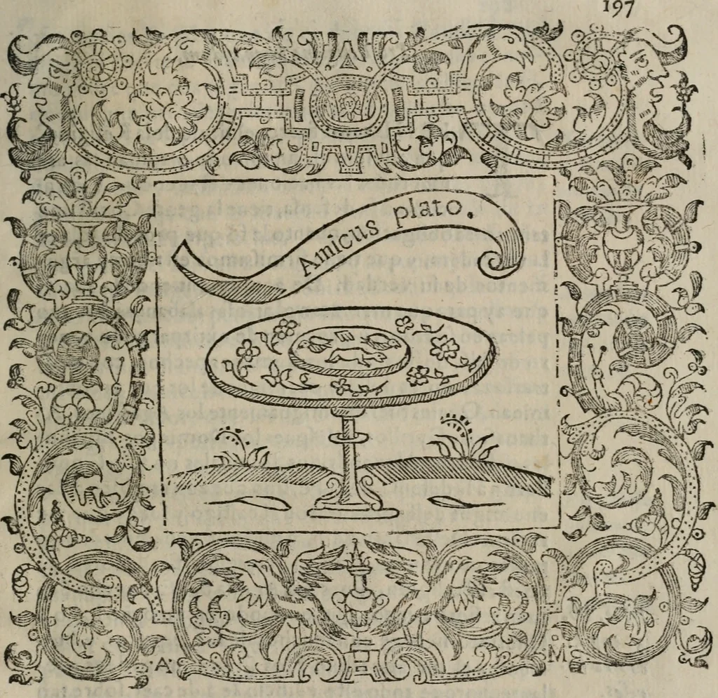 An illustration from Empresas espirituales y morales ..., 1613, leaf 818