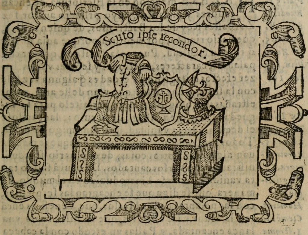 An illustration from Empresas espirituales y morales ..., 1613, leaf 82