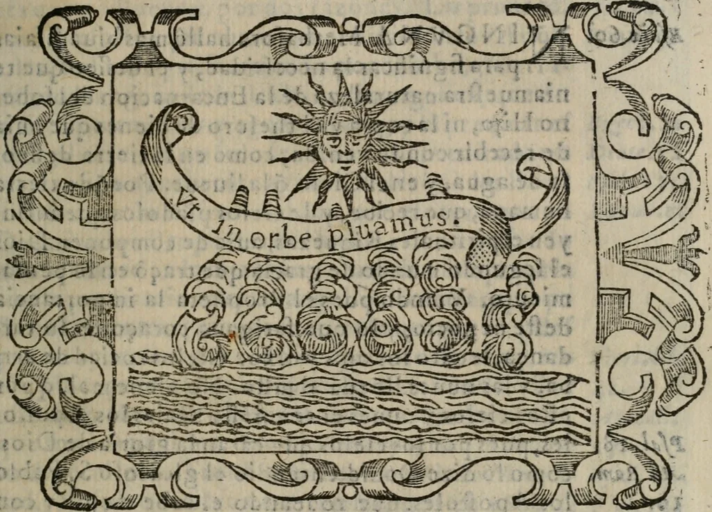 An illustration from Empresas espirituales y morales ..., 1613, leaf 90