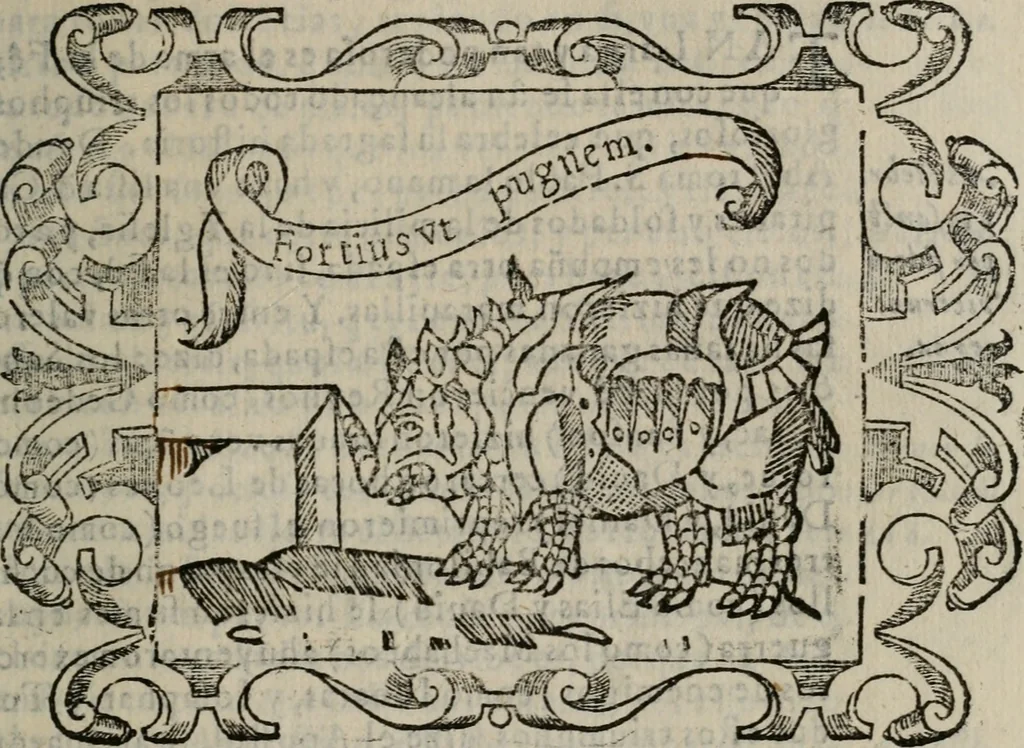 An illustration from Empresas espirituales y morales ..., 1613, leaf 98
