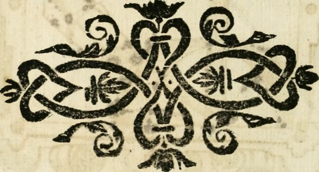 An illustration from Empresas morales, 1581, leaf 111