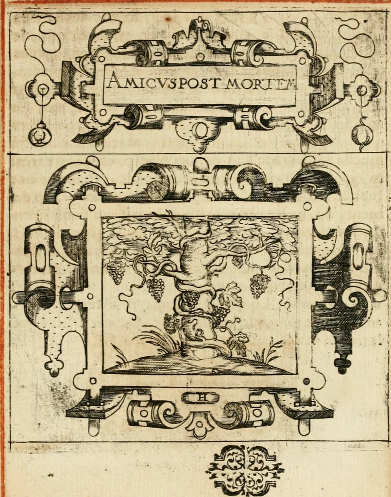 An illustration from Empresas morales, 1581, leaf 122