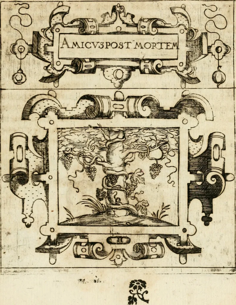 An illustration from Empresas morales, 1581, leaf 130