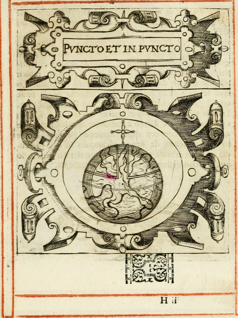 An illustration from Empresas morales, 1581, leaf 60