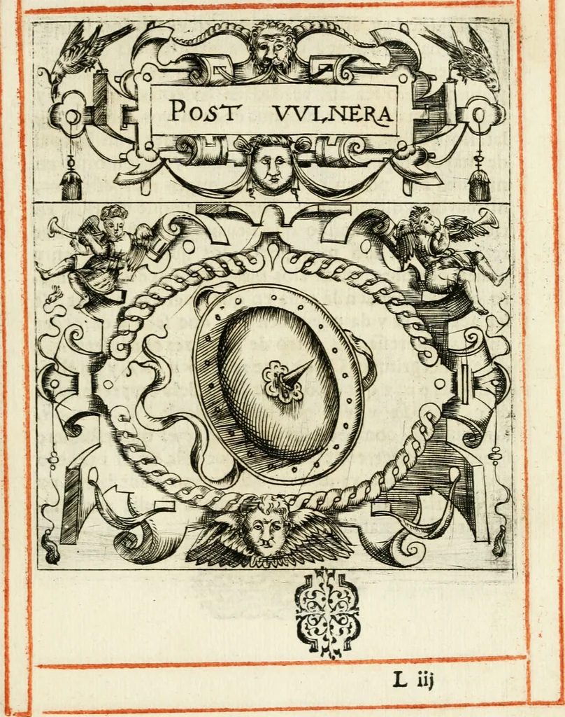 An illustration from Empresas morales, 1581, leaf 84