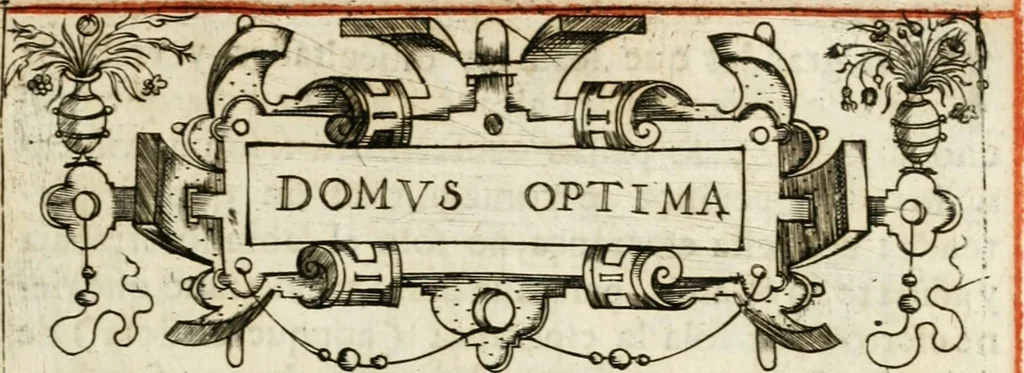 An illustration from Empresas morales, 1581, leaf 90