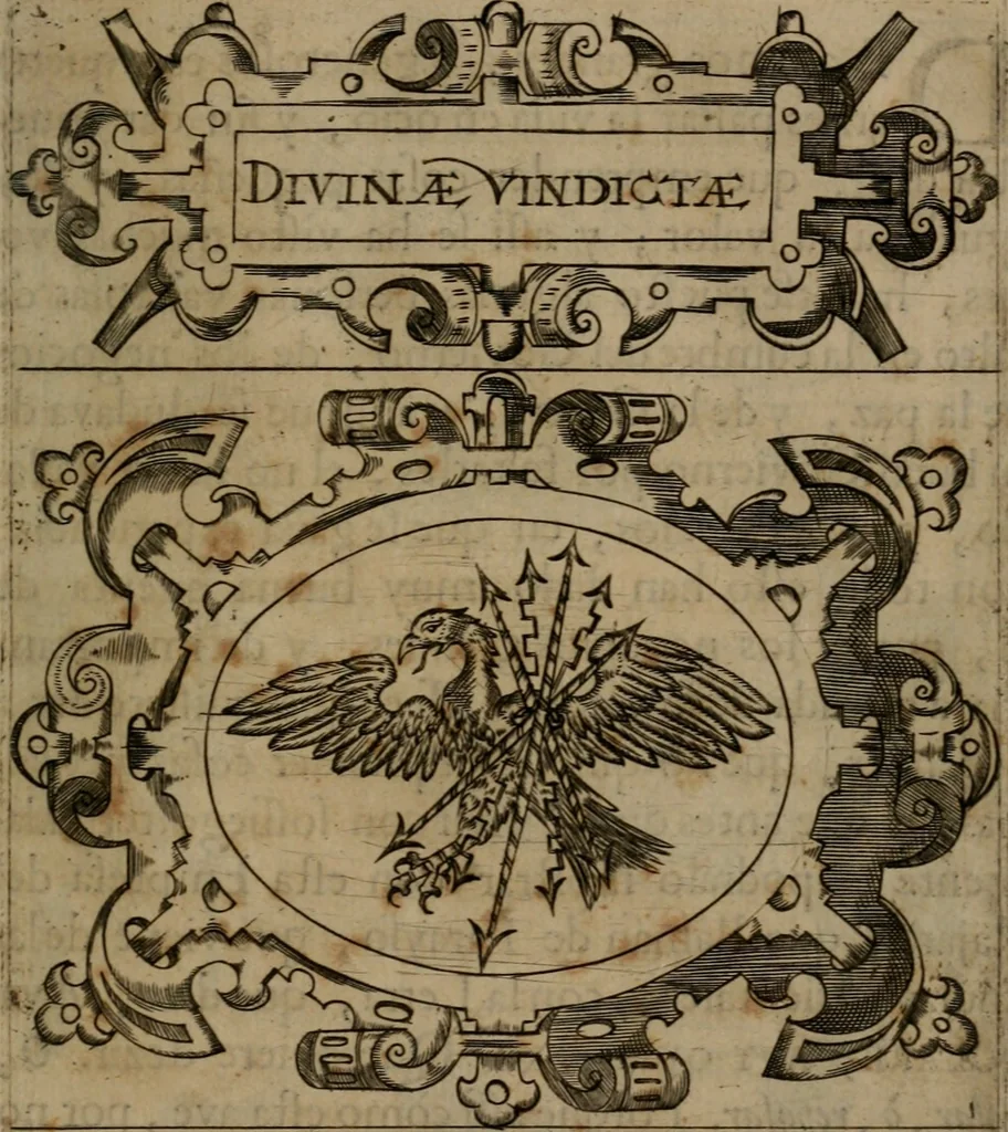 An illustration from Empresas morales, 1680, leaf 112