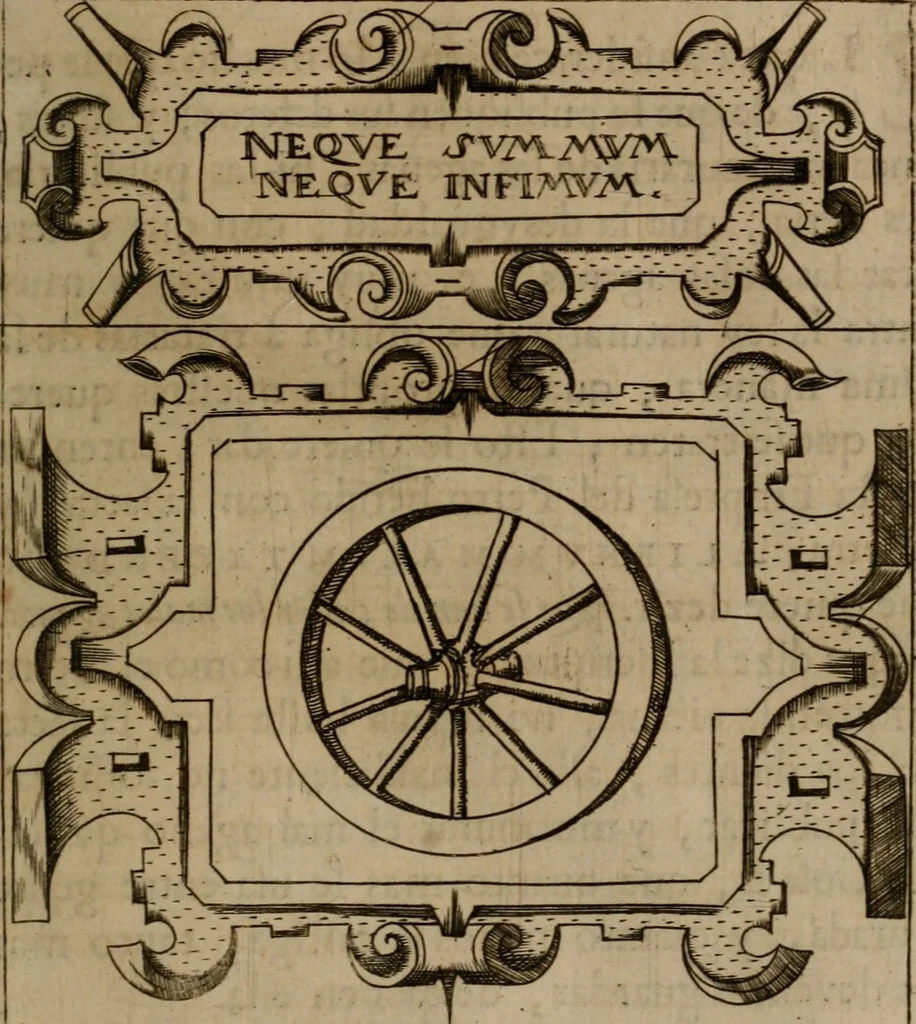 An illustration from Empresas morales, 1680, leaf 168
