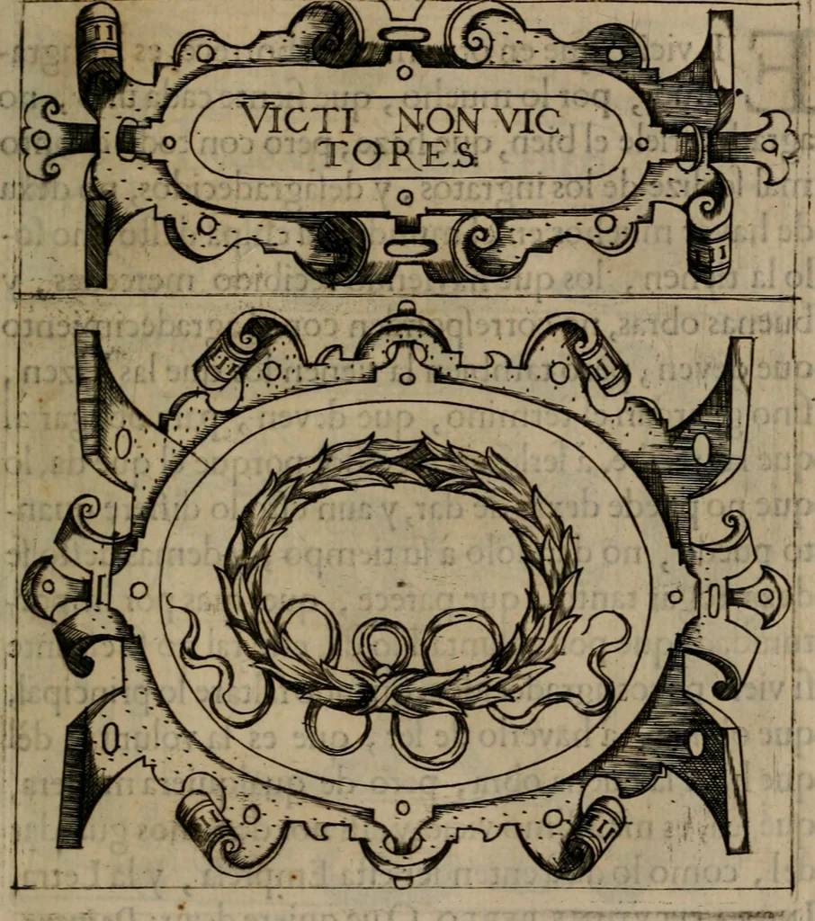 An illustration from Empresas morales, 1680, leaf 172