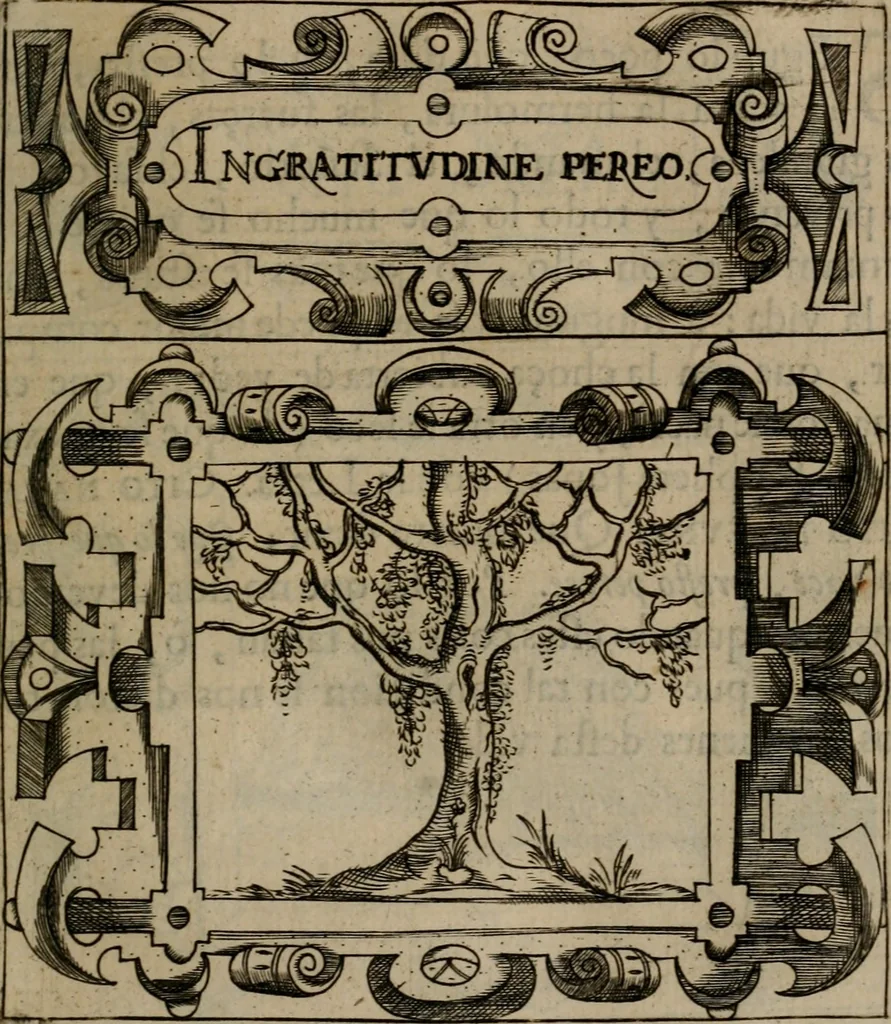An illustration from Empresas morales, 1680, leaf 174