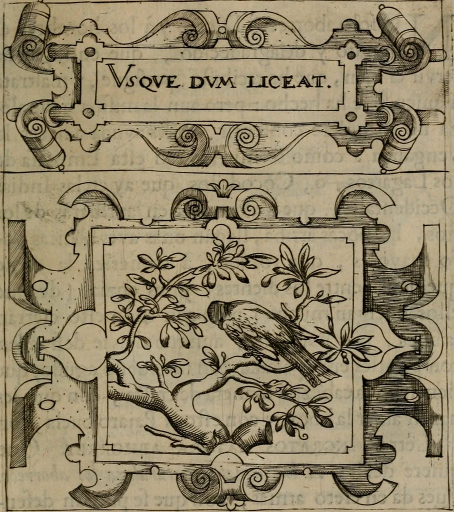 An illustration from Empresas morales, 1680, leaf 178