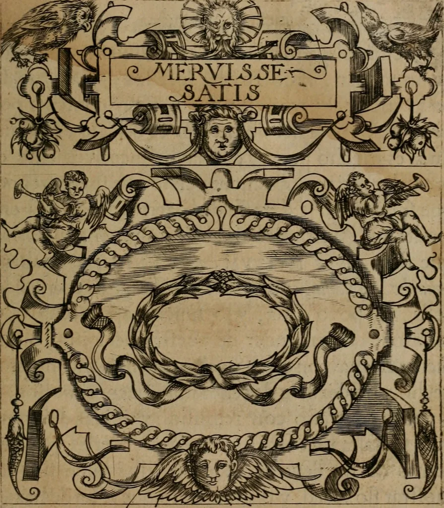An illustration from Empresas morales, 1680, leaf 18