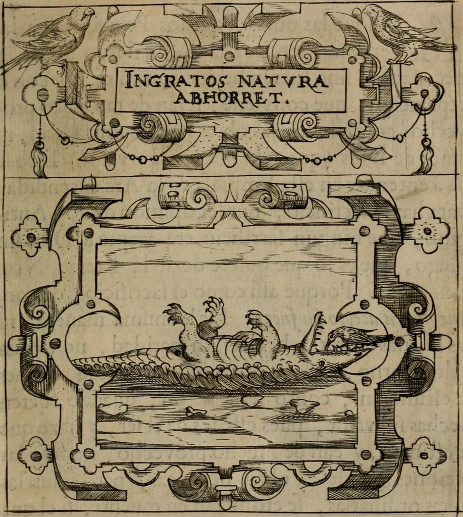 An illustration from Empresas morales, 1680, leaf 180