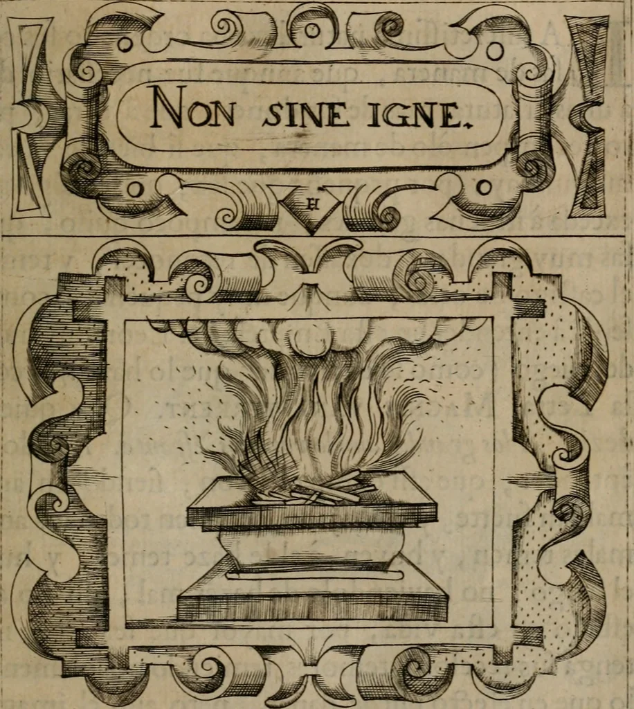An illustration from Empresas morales, 1680, leaf 182