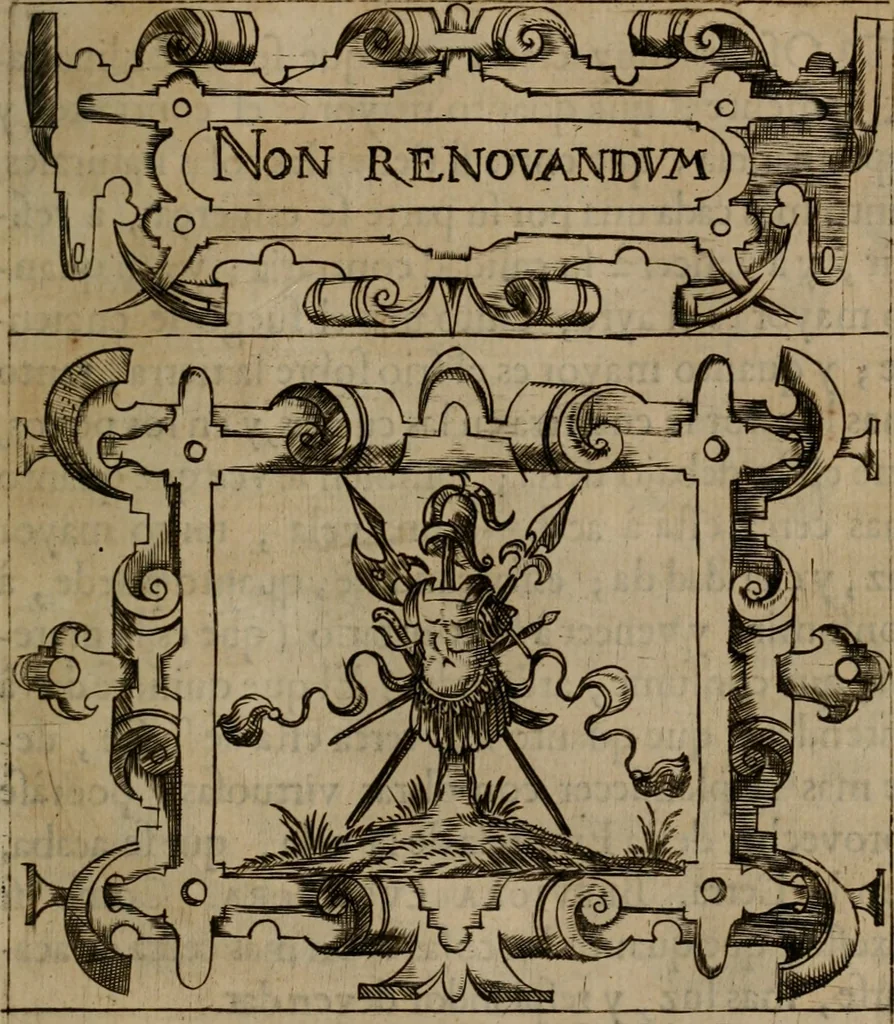 An illustration from Empresas morales, 1680, leaf 188