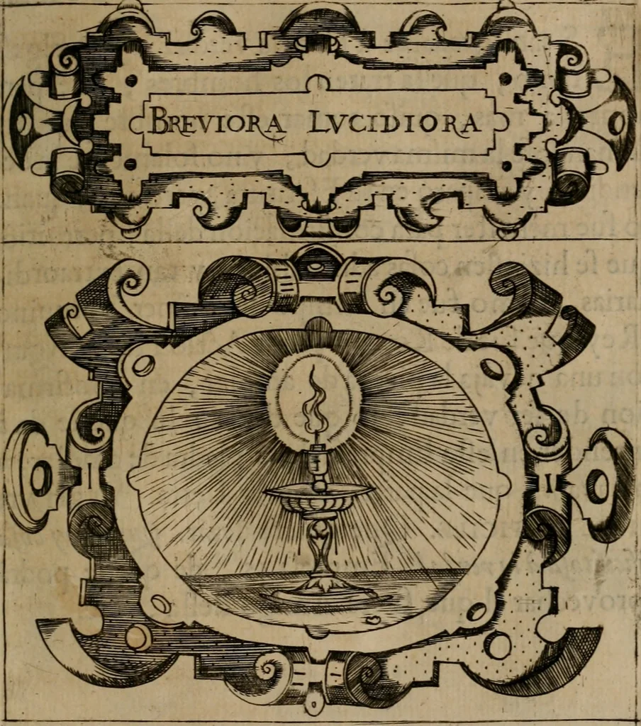 An illustration from Empresas morales, 1680, leaf 190