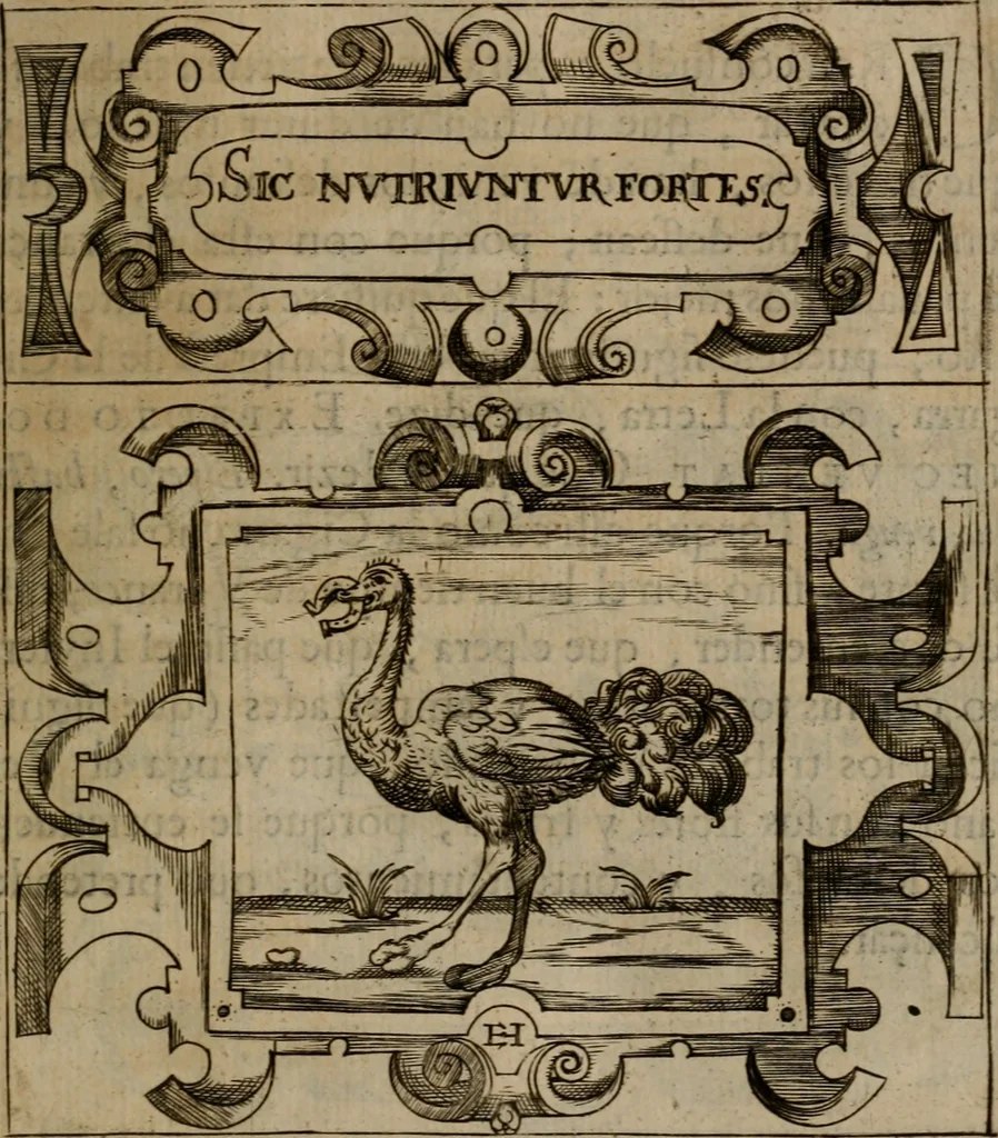 An illustration from Empresas morales, 1680, leaf 194