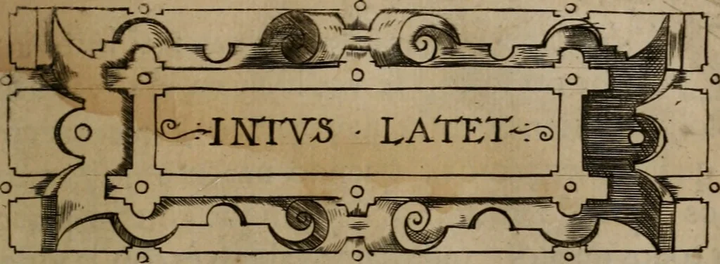 An illustration from Empresas morales, 1680, leaf 24