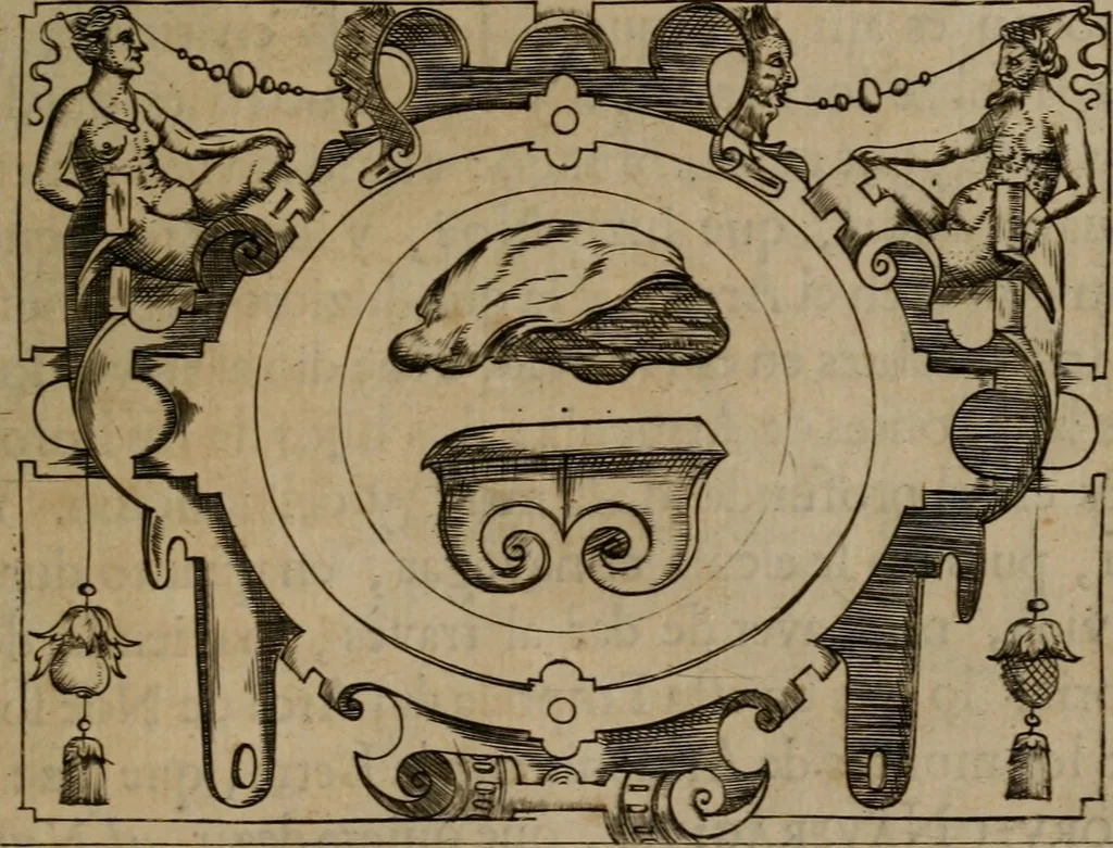 An illustration from Empresas morales, 1680, leaf 24