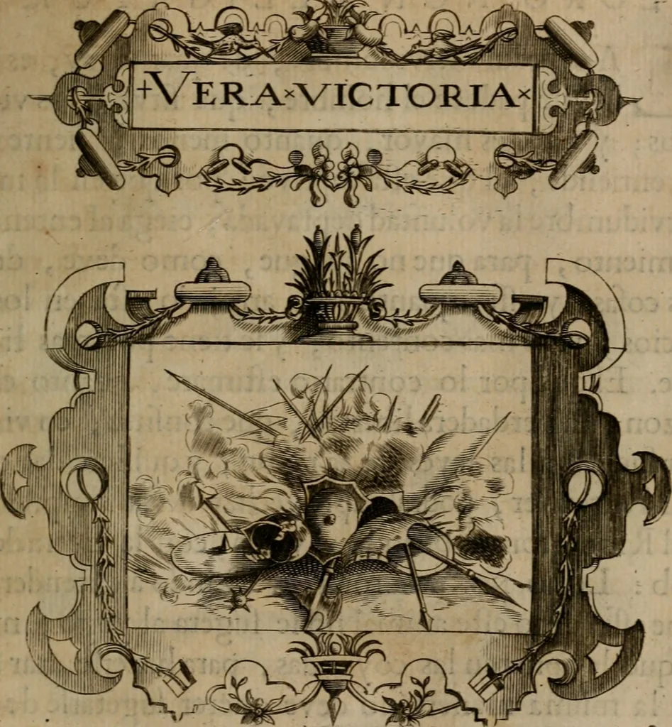 An illustration from Empresas morales, 1680, leaf 250