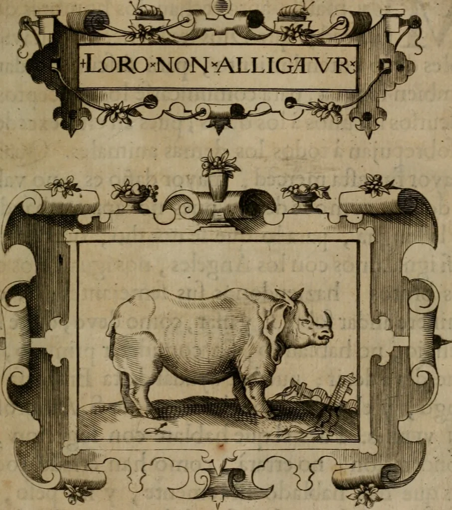 An illustration from Empresas morales, 1680, leaf 252