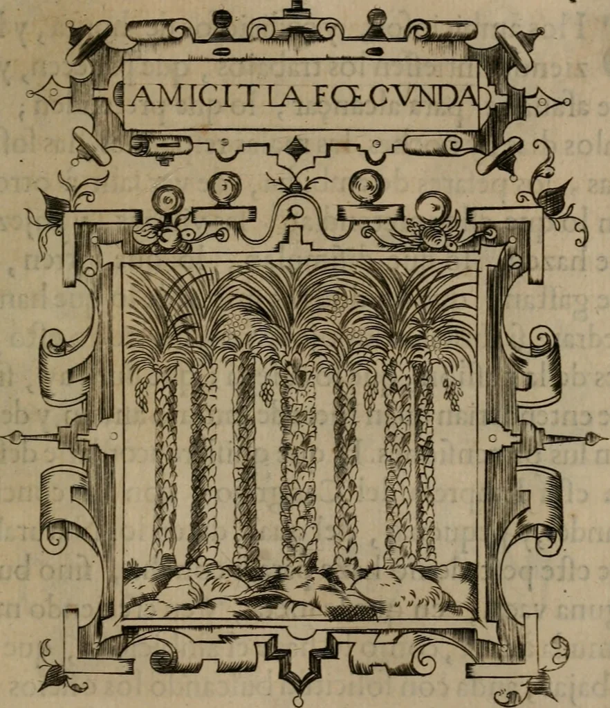 An illustration from Empresas morales, 1680, leaf 290