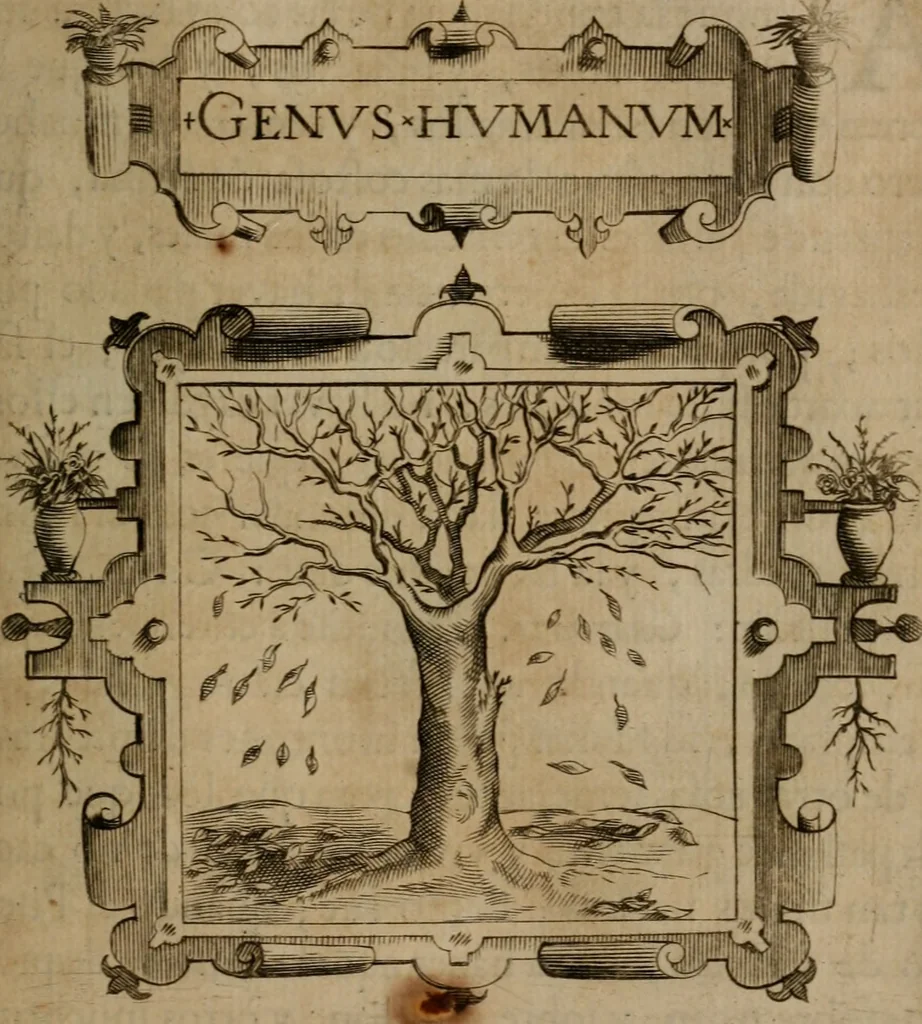 An illustration from Empresas morales, 1680, leaf 300