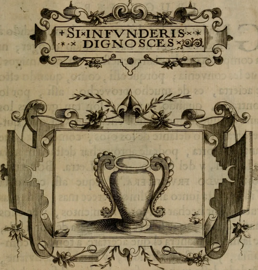 An illustration from Empresas morales, 1680, leaf 306