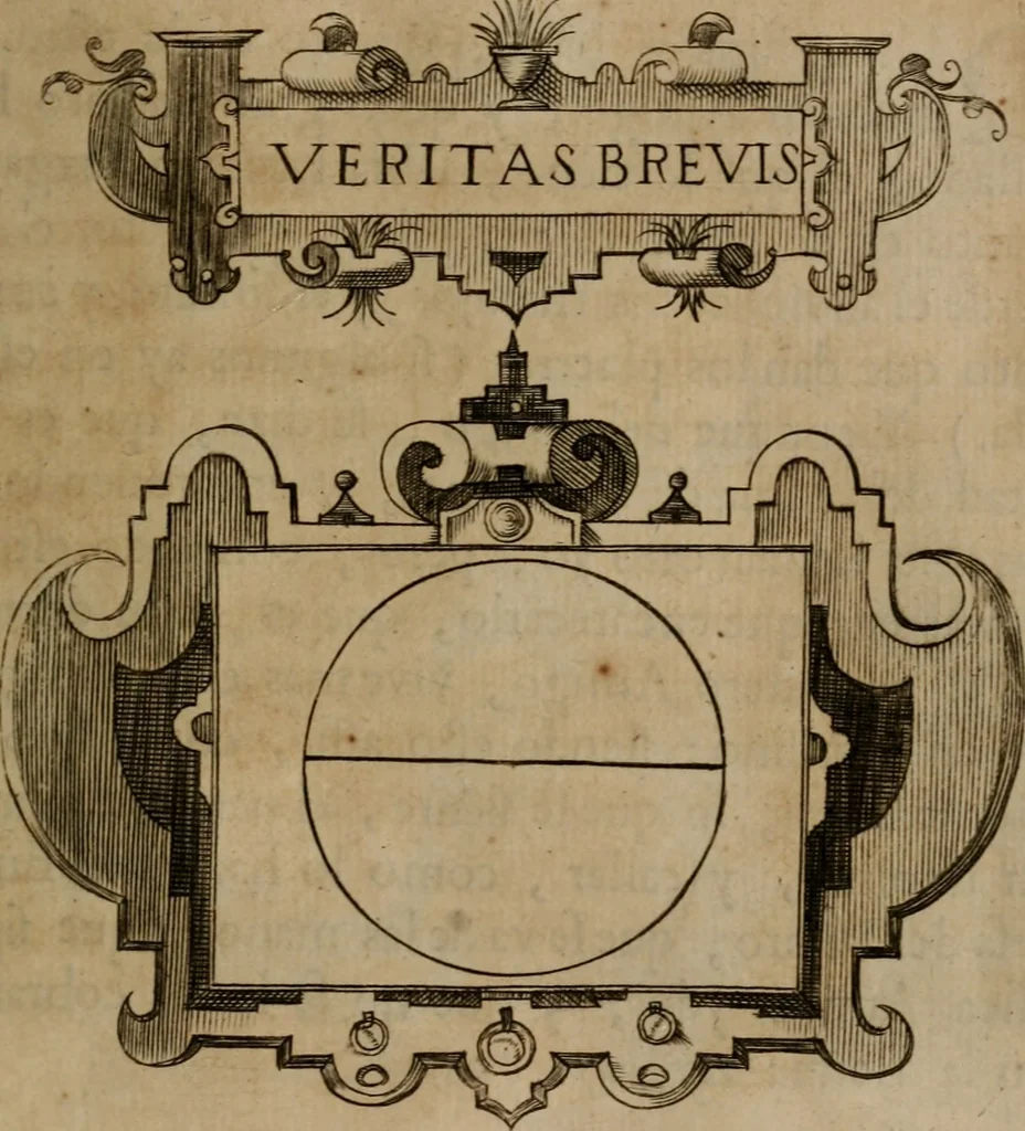 An illustration from Empresas morales, 1680, leaf 312