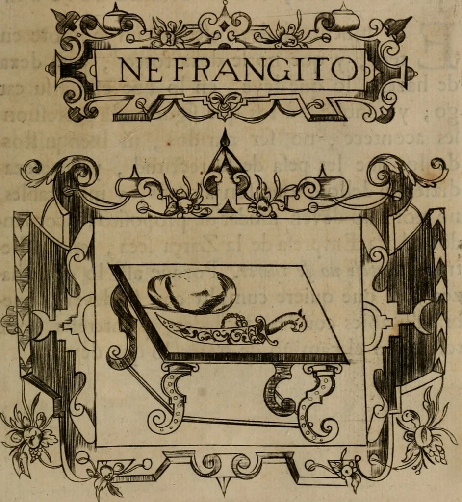 An illustration from Empresas morales, 1680, leaf 320