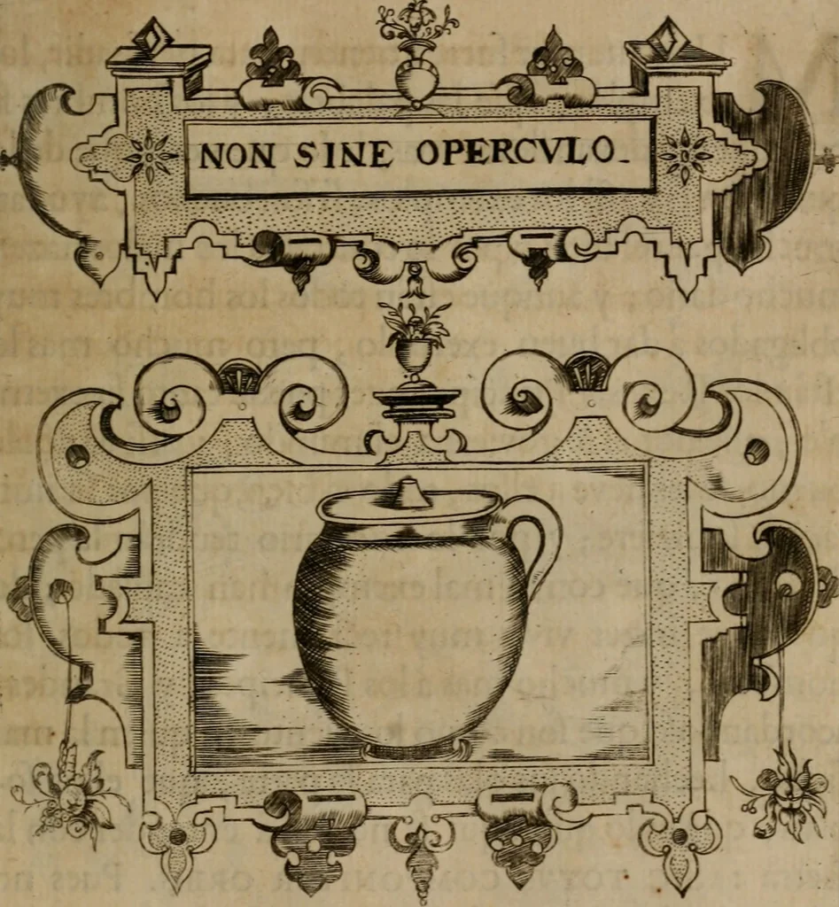 An illustration from Empresas morales, 1680, leaf 338