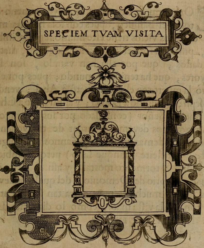 An illustration from Empresas morales, 1680, leaf 368