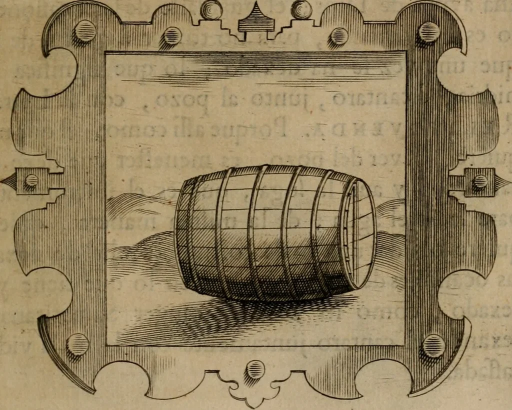 An illustration from Empresas morales, 1680, leaf 374