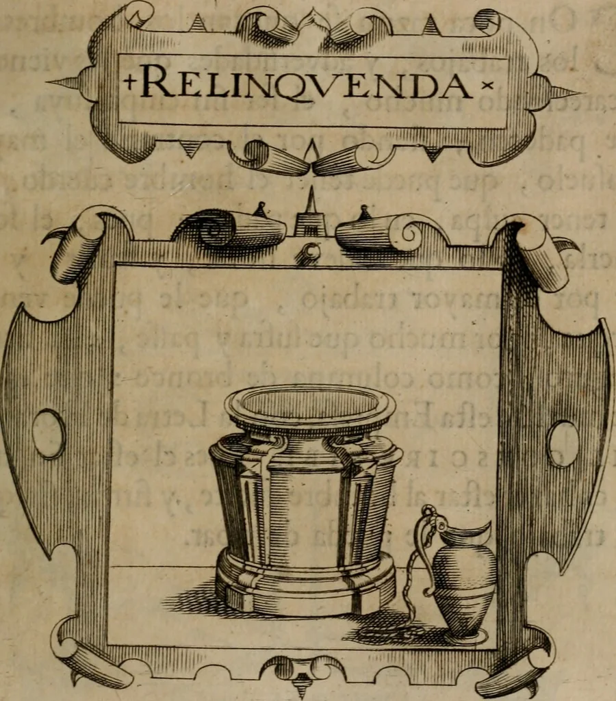 An illustration from Empresas morales, 1680, leaf 376