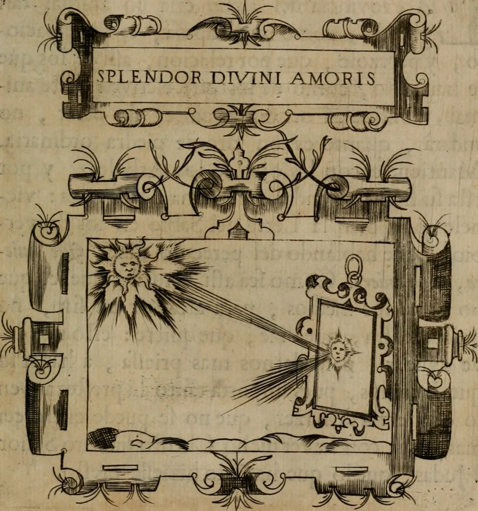 An illustration from Empresas morales, 1680, leaf 396
