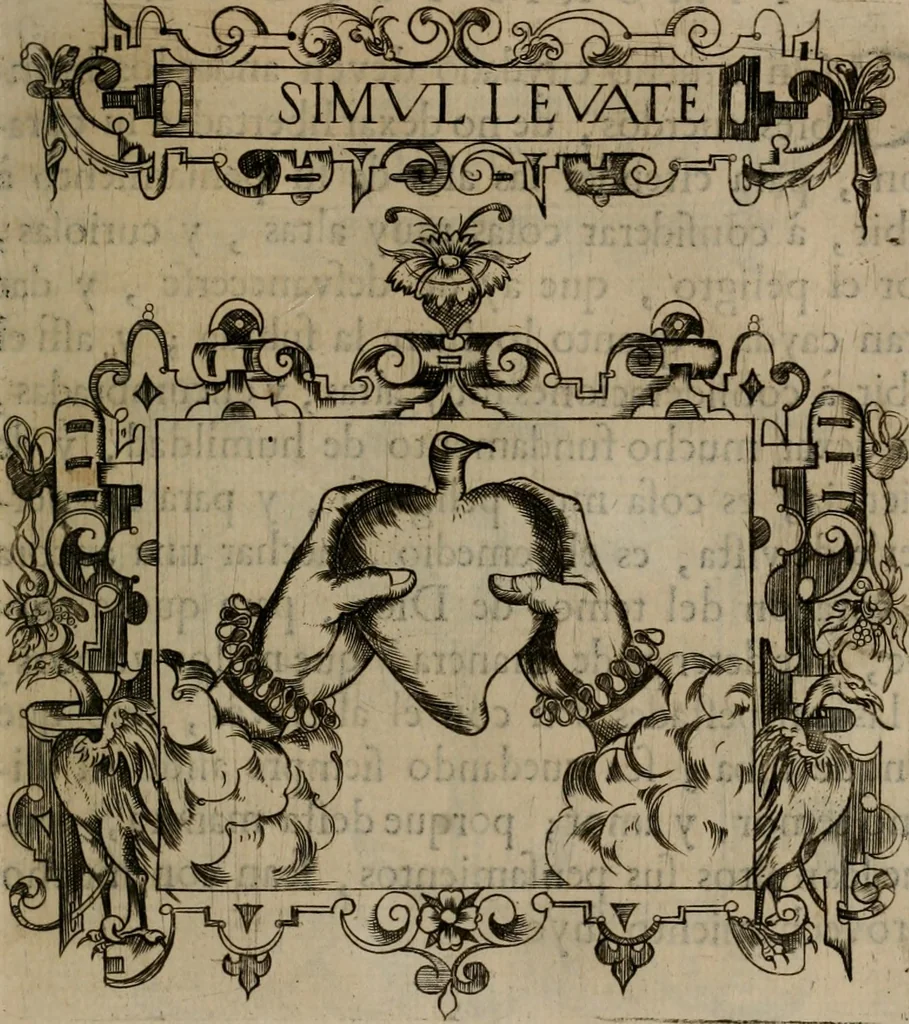 An illustration from Empresas morales, 1680, leaf 430