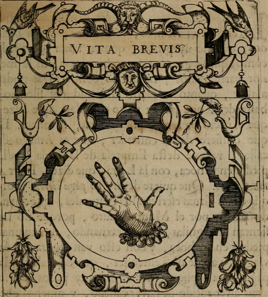 An illustration from Empresas morales, 1680, leaf 54