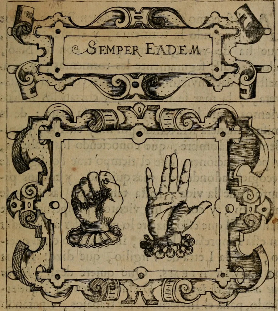 An illustration from Empresas morales, 1680, leaf 62