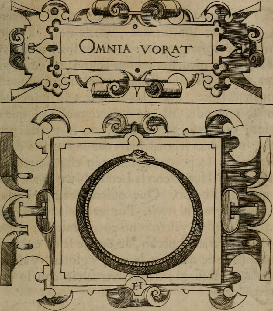 An illustration from Empresas morales, 1680, leaf 74