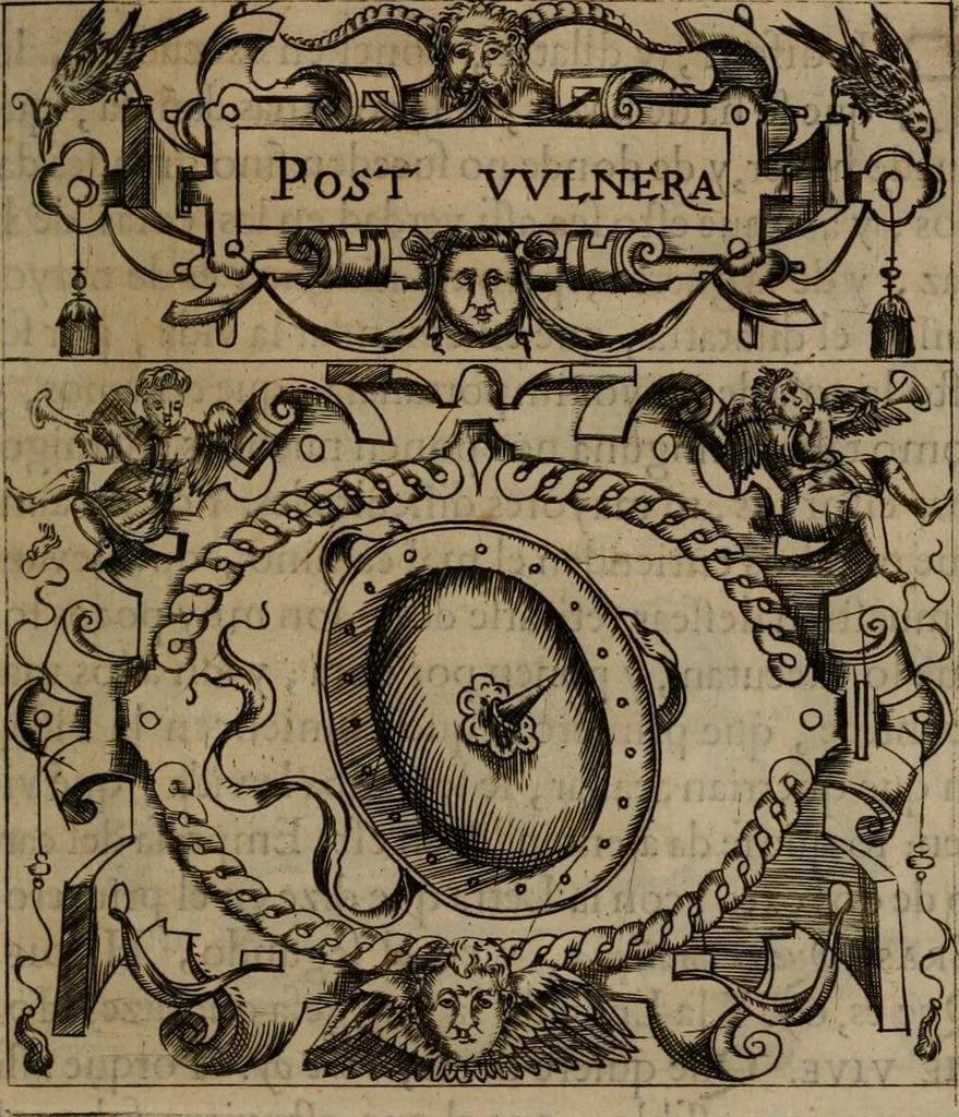 An illustration from Empresas morales, 1680, leaf 92