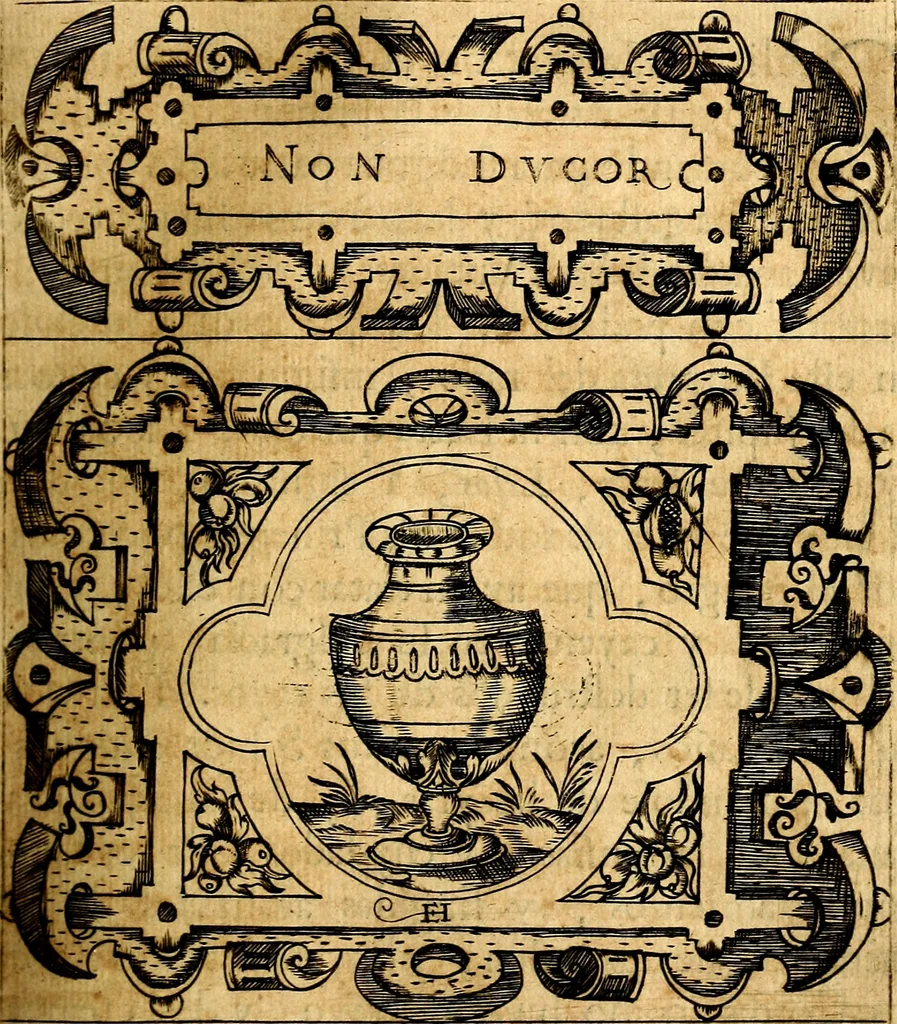 An illustration from Empresas Morales...Sacalas a lvz el doctor don Francisco de Borja.., 1680, leaf 102