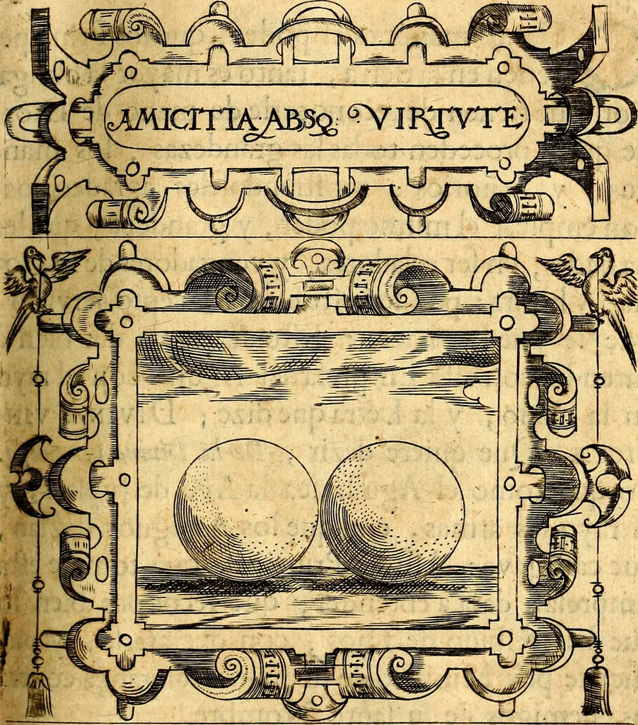An illustration from Empresas Morales...Sacalas a lvz el doctor don Francisco de Borja.., 1680, leaf 110