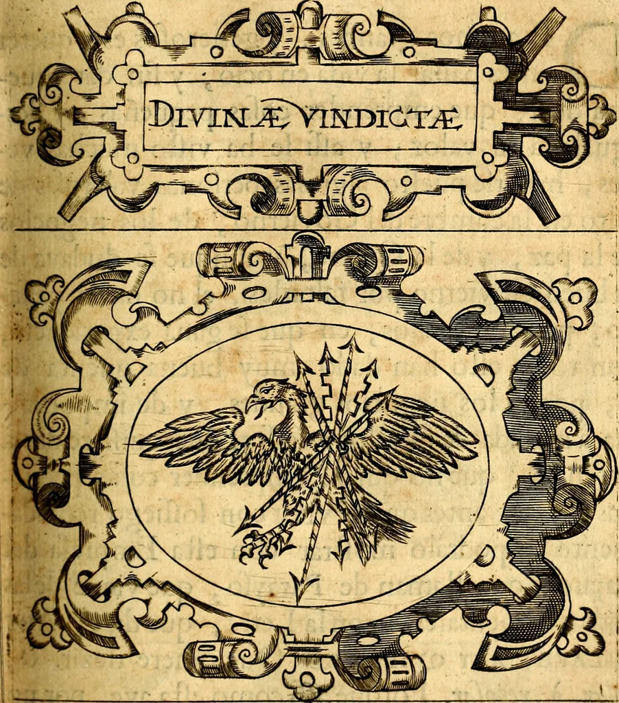 An illustration from Empresas Morales...Sacalas a lvz el doctor don Francisco de Borja.., 1680, leaf 112