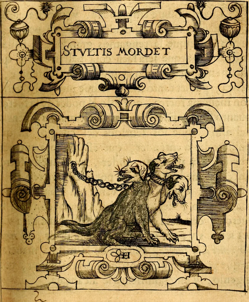 An illustration from Empresas Morales...Sacalas a lvz el doctor don Francisco de Borja.., 1680, leaf 116