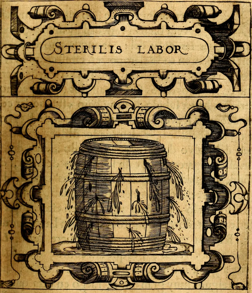 An illustration from Empresas Morales...Sacalas a lvz el doctor don Francisco de Borja.., 1680, leaf 120