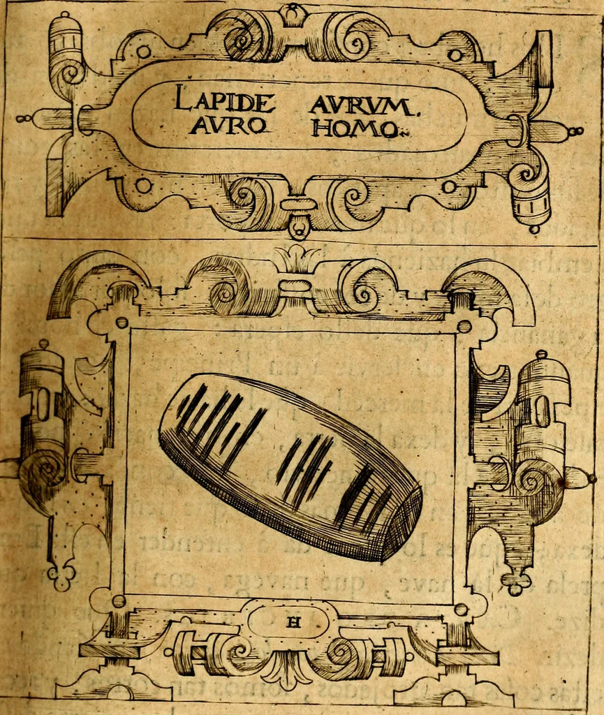 An illustration from Empresas Morales...Sacalas a lvz el doctor don Francisco de Borja.., 1680, leaf 124
